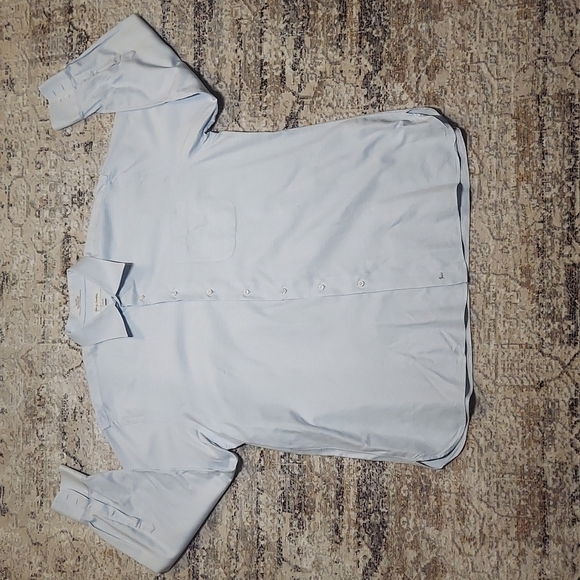 John W Nordstrom 100% cotton Men's Dress Shirt 17 1/2-35 - Picture 1 of 4